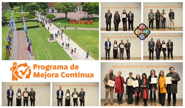 La UDLAP distinguió el compromiso de su comunidad con la mejora continua