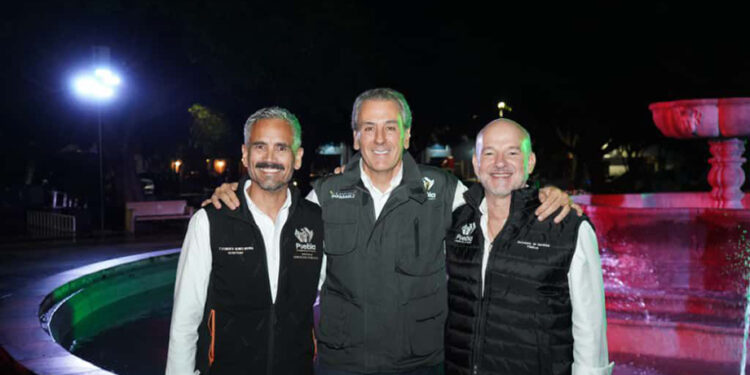 Pepe Chedraui consolidó 894 Senderos de Paz en la capital poblana