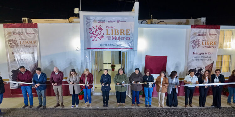 Presidenta Claudia Sheinbaum inaugura Centro LIBRE para mujeres en Ciudad Juárez, Chihuahua
