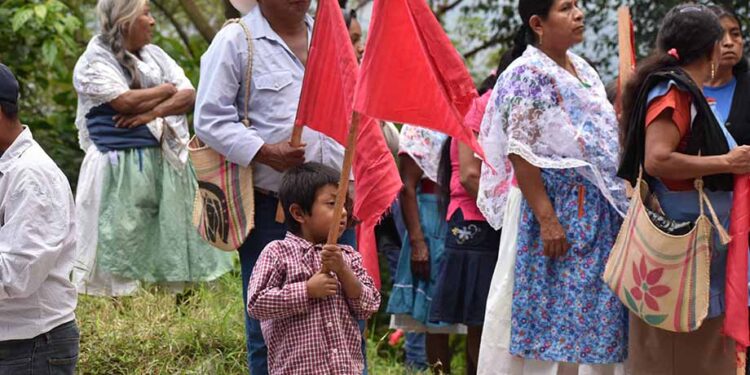 Los campesinos de Olintla siguen firmes con Antorcha