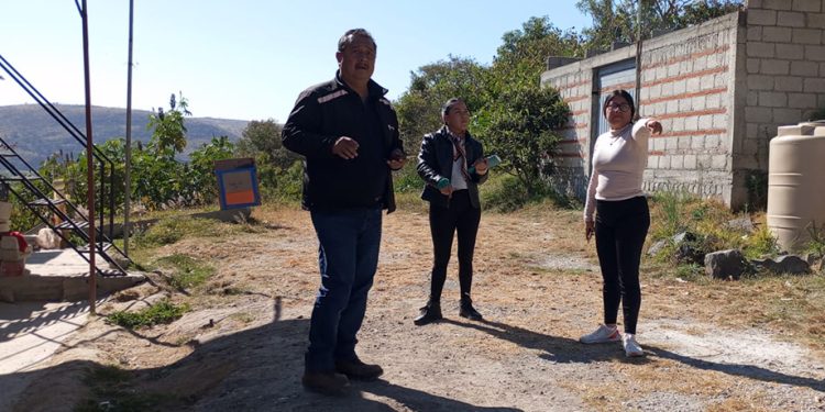Realizan recorrido para atender desabasto de agua en colonias