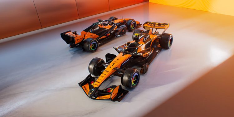McLaren presenta su nueva decoración para la temporada 2026
