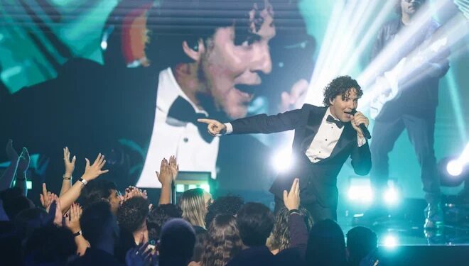 David Bisbal ofreció una actuación sorprendente en la gala de los Billboard Mujeres Latinas en la Música