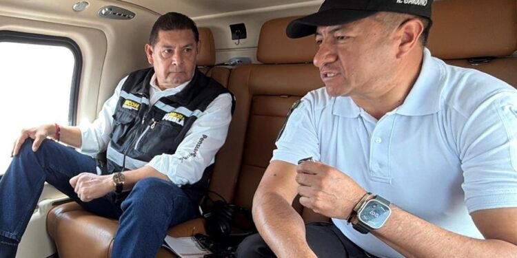 Gobernador Armenta Mier personalmente supervisa y atiende en días santos los operativos de seguridad en Puebla