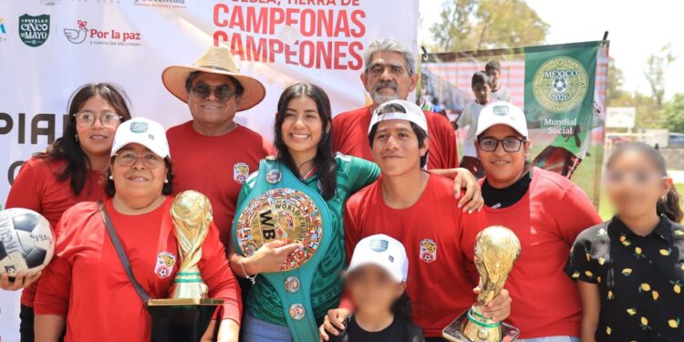 «Mundialito Social» fortalece la convivencia en la capital poblana