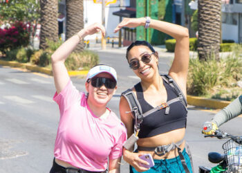 Celebra gobierno estatal a niñas y niños en la Vía Recreativa Metropolitana