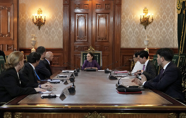 Presidenta Claudia Sheinbaum se reúne con el Alto Comisionado de las Naciones Unidas para los Derechos Humanos, Volker Türk