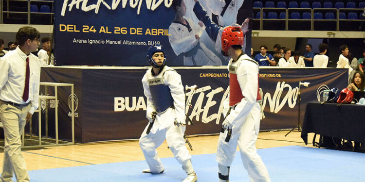 Concluye Campeonato Nacional Universitario de Taekwondo en la BUAP