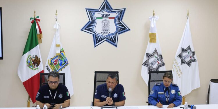 Con acciones interinstitucionales y operativos permanentes se fortalece la seguridad en Puebla
