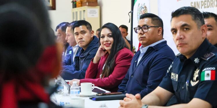 Mesa de Paz en San Pedro Cholula consolida estrategias de seguridad y fortalece el trabajo interinstitucional