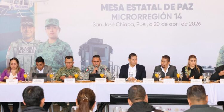 En coordinación, órdenes de gobierno y fuerzas armadas fortalecen seguridad en microrregion 14