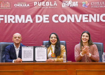 Tonantzin Fernández impulsa oportunidades deportivas para la juventud de San Pedro Cholula