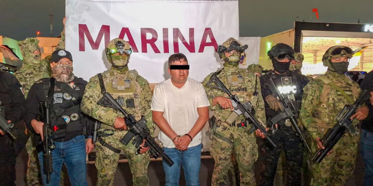 El Jardinero fue trasladado a la FEMDO tras fuerte operativo