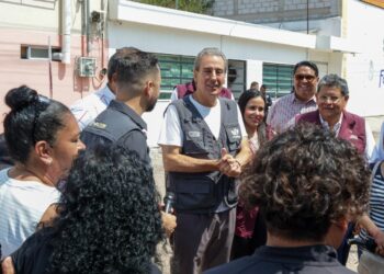 Supervisa Pepe Chedraui rehabilitación vial en San Baltazar Campeche