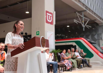 “Cumplimos con el pueblo de México”: Presidenta Claudia Sheinbaum inaugura el Tren Felipe Ángeles, Buenavista-AIFA