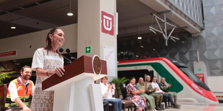 “Cumplimos con el pueblo de México”: Presidenta Claudia Sheinbaum inaugura el Tren Felipe Ángeles, Buenavista-AIFA