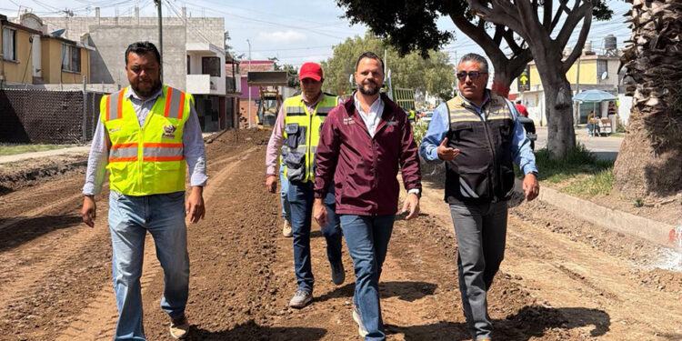 Avanza Gobierno de Pepe Chedraui con trabajos de rehabilitación vial en Bulevar Apulco