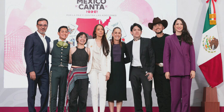 Presidenta Claudia Sheinbaum presenta 2da edición de México Canta, dedicada a la música regional mexicana sin hacer apología a la violencia