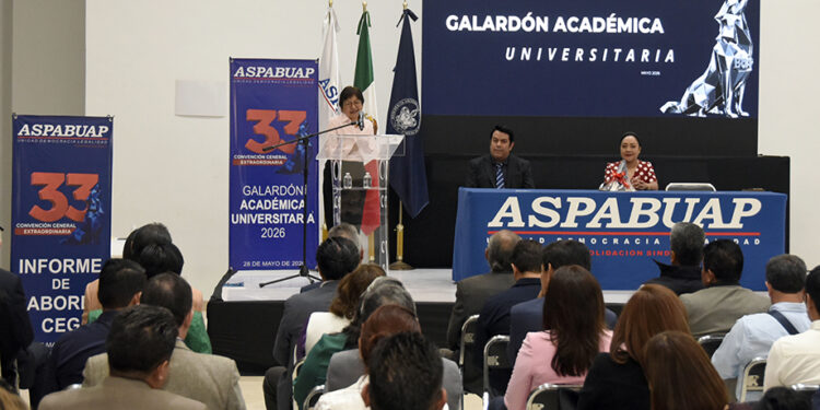 Entrega ASPABUAP Galardón Académica Universitaria 2026