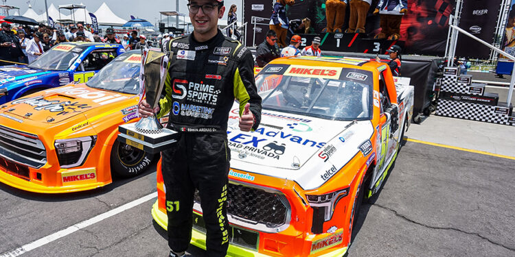 Asciende Edwin Arenas par de lugares en Trucks México Series 2026