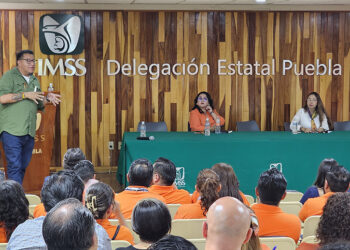 Realiza OOAD Estatal Puebla del IMSS conferencia en el marco del Día Naranja