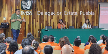Realiza OOAD Estatal Puebla del IMSS conferencia en el marco del Día Naranja