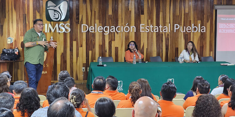 Realiza OOAD Estatal Puebla del IMSS conferencia en el marco del Día Naranja