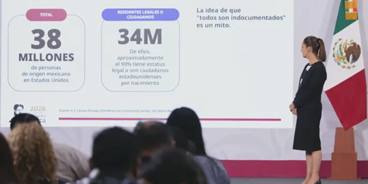 La buena relación entre México y EU se basa en la aportación de las y los mexicanos a la economía de ambas naciones