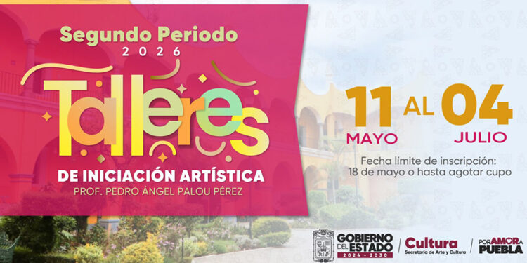 Gobierno estatal impulsa más de 40 talleres artísticos para todas las edades