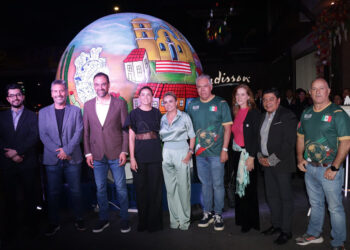 Develan balón mundialista en el Hotel Radisson