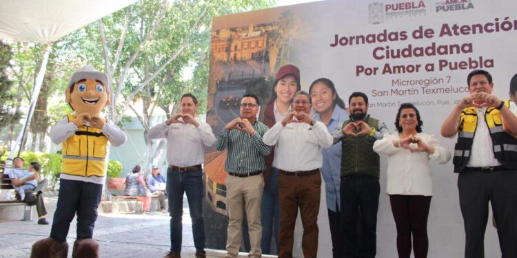 Fortalece Gobierno del Estado infraestructura regional en San Martín Texmelucan