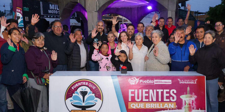 Inaugura gobierno de Pepe Chedraui mantenimiento integral a la Fuente de los Muñecos