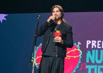 Juanes es reconocido como artista leyenda en Premios Nuestra Tierra 2026