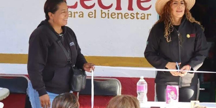 Delegada de Leche para el Bienestar, Paola Ruiz García, dignifica Lecherías