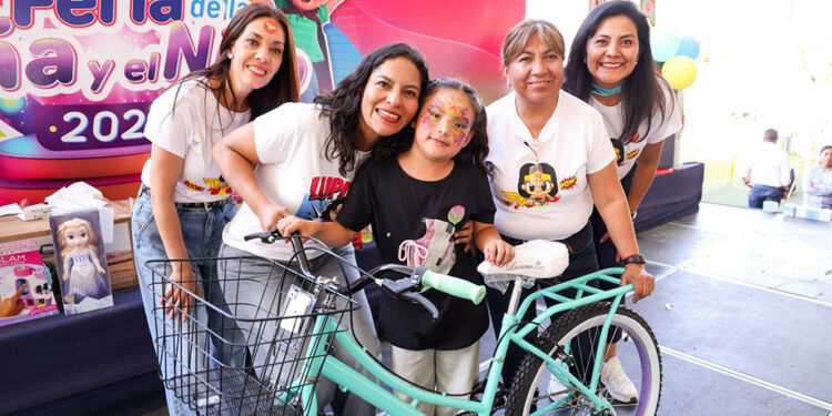 Más de 6 mil niñas y niños celebran su día en la Gran Feria de San Andrés Cholula