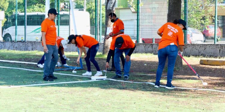 Gobierno de Pepe Chedraui y Home Depot unen esfuerzos para rehabilitar espacios deportivos