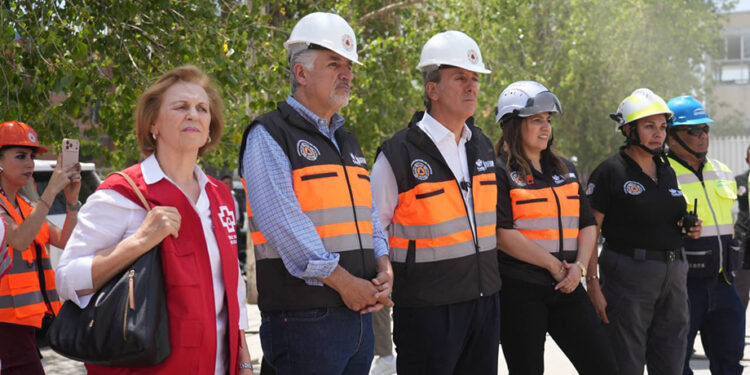 Pepe Chedraui encabeza Primer Simulacro Nacional 2026 en Agua Santa