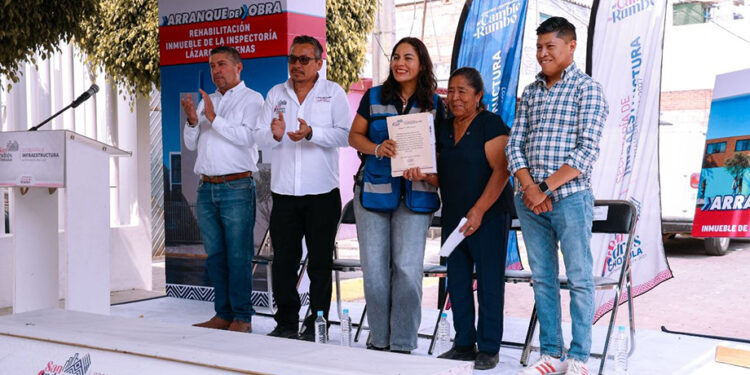 Arranca Lupita Cuautle rehabilitación de la Inspectoría en la colonia Lázaro Cárdenas