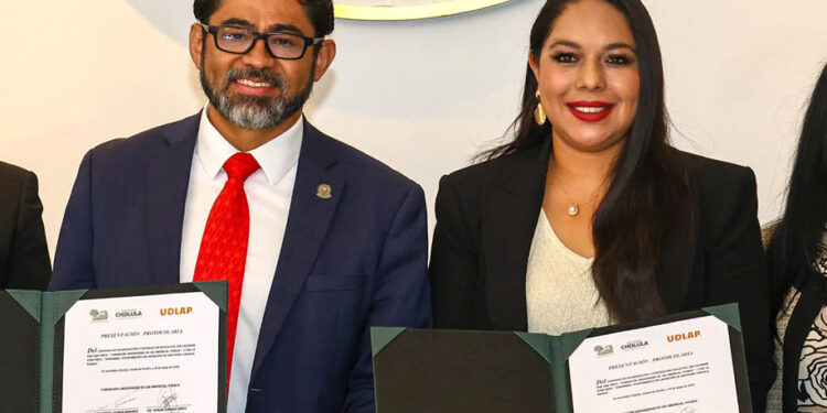 Gobierno de Tonantzin Fernández y la UDLAP apuestan por el futuro de las y los jóvenes