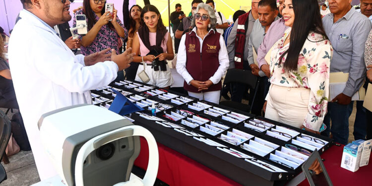 Tonantzin Fernández reafirma su compromiso con la salud de las familias de San Pedro Cholula