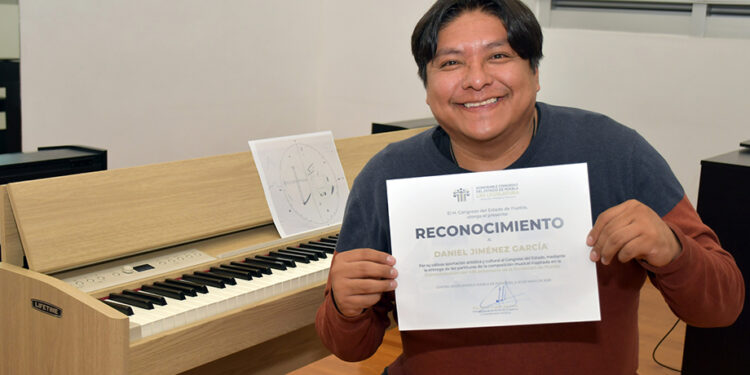 Arte e historia se fusionan en partitura conmemorativa por la fundación de Puebla