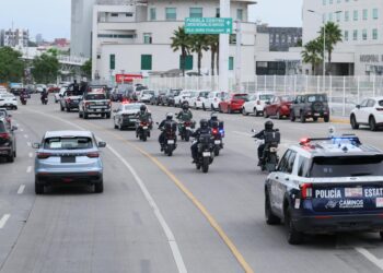 Patrullaje coordinado las 24 horas en Vía Atlixcáyotl para reforzar la seguridad