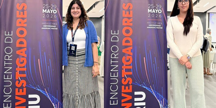 Docentes de Anáhuac Puebla presentan investigación sobre inteligencia artificial y educación en encuentro internacional de la RIU