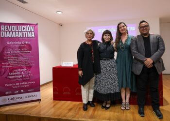 Revolución Diamantina de Gabriela Ortiz estalla por primera vez en el Palacio de Bellas Artes