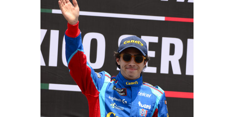 Max Gutiérrez a seguir sumando en Nascar México Aguascalientes