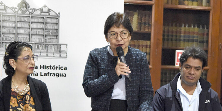 Inaugura Rectora Lilia Cedillo el Coloquio Internacional Bibliotecas Centenarias
