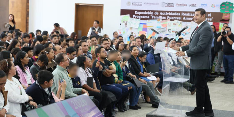 Puebla, ejemplo mundial en modelo de familias fuertes: Organización Panamericana de la Salud