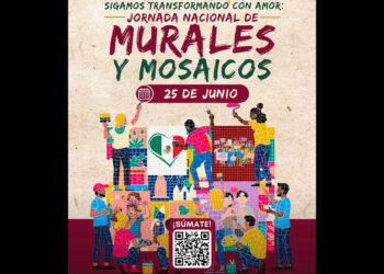 Miles de jóvenes participarán en la creación de murales y mosaicos en los 32 Estados del país: IMJUVE