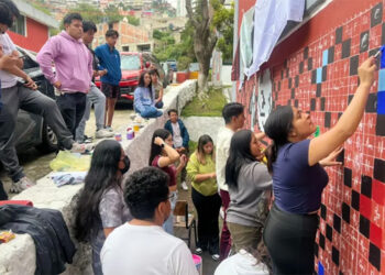 Cerca de un millón de jóvenes participan en la elaboración de murales y mosaicos en más de 5 mil puntos en todo el país: IMJUVE