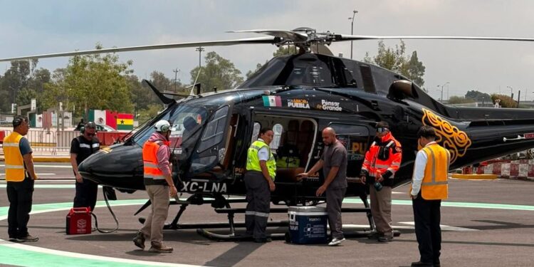 Gobierno del Estado prioriza traslado médico aéreo para salvar vidas
